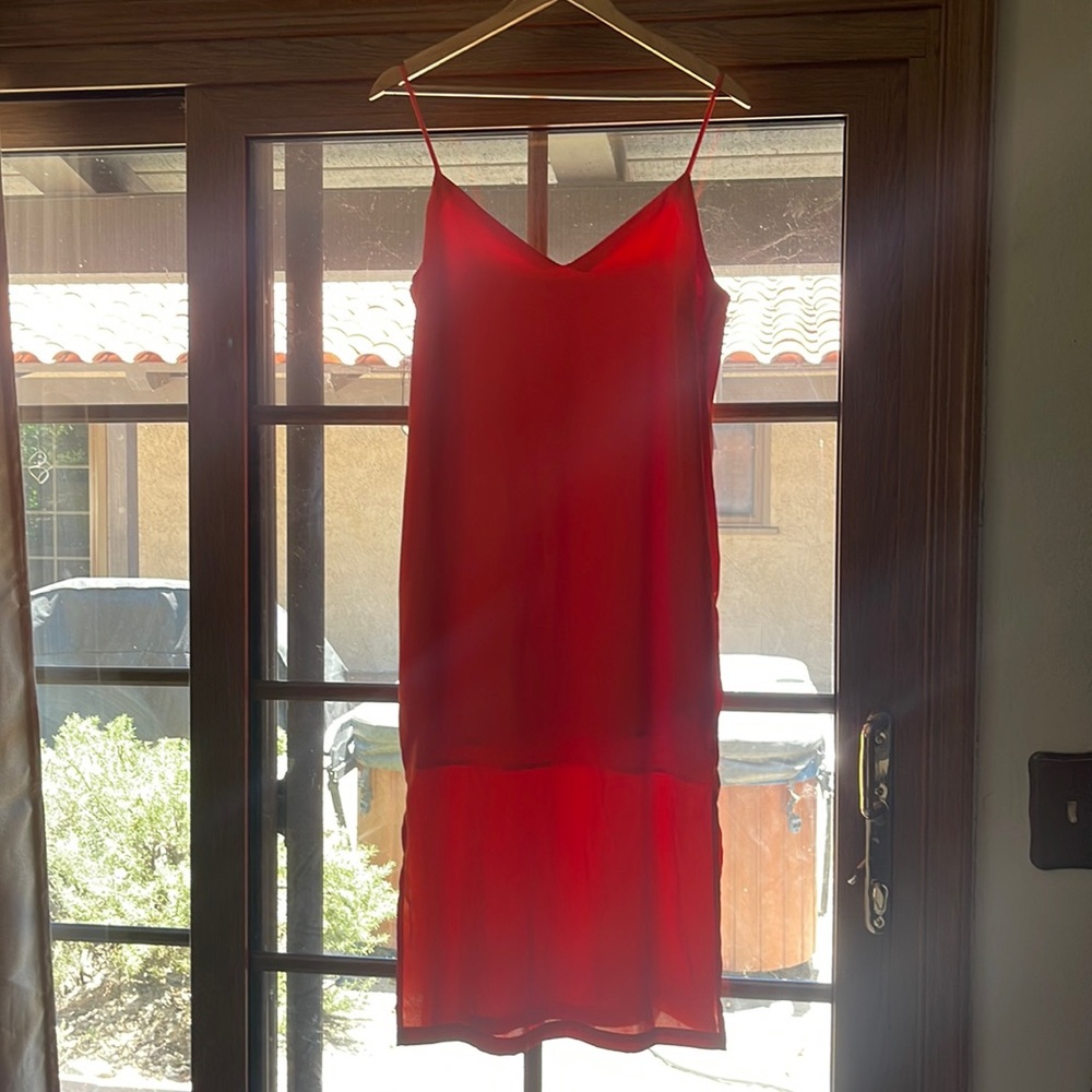 Orange Dress